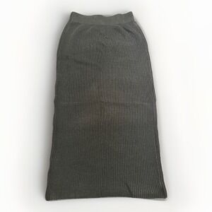 Unbranded thick mid-length knit skirt, women's small #530
